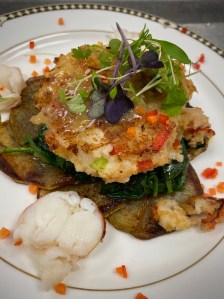 Lobster cakes